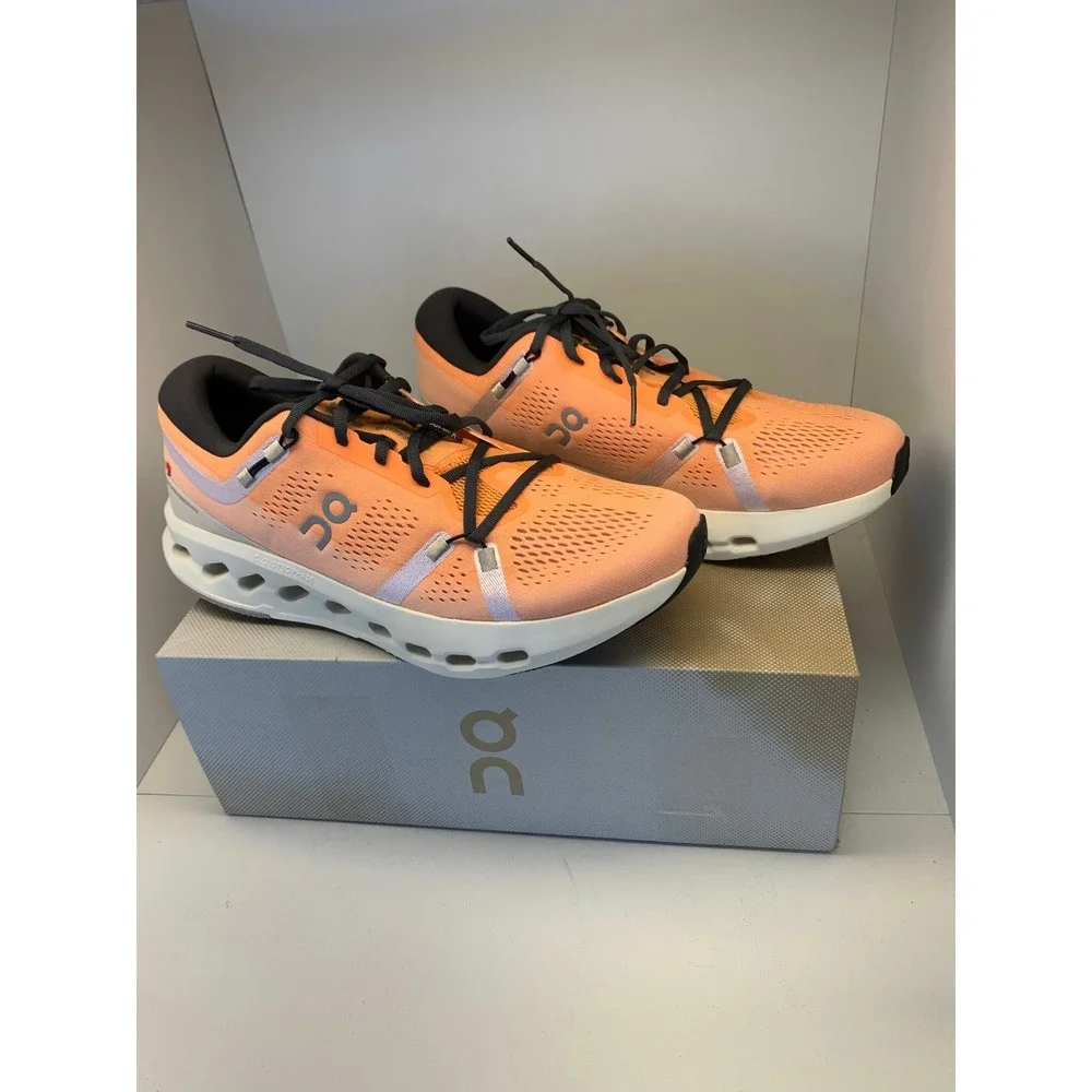 On Cloudsurfer 2 Mens Running Shoes Tangerine Ivory 3MF10123126 Size 11‎ NEW